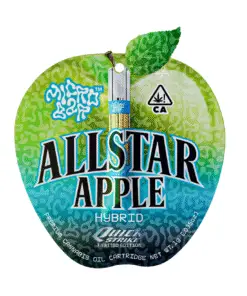 Allstar Apple 1g distillate cart