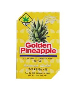 Golden Pineapple | Live Resin | 1G Aio Vape