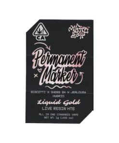 Permanent Marker | Live Resin | 1G Aio Vape